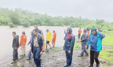 ब्रेकिंग : पोहणारा युवक सुकी नदीत बेपत्ता ; एसडीआरएफ टीमकडून शोध जारी