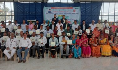 एमसीएल उद्योग जैवइंधनाच्या प्रक्रियेत शेतकऱ्यांना सहभागी करणार : ३६ ग्राम उद्योजकांचा सन्मान