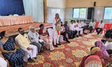 आदिवासींचे प्रश्न सोडविण्यासाठी कटिबध्द  ; जनतेच्या विश्वासाला तडा जाऊ देणार नाही : श्रीराम पाटील