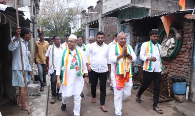 श्रीराम पाटील यांच्यासाठी आमदार शिरीष चौधरी उतरले रस्त्यावर