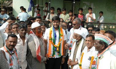 रावेर मतदार संघाच्या चौफेर विकासासाठी बांधील : काँग्रेसचे उमेदवार धनंजय चौधरी यांची ग्वाही