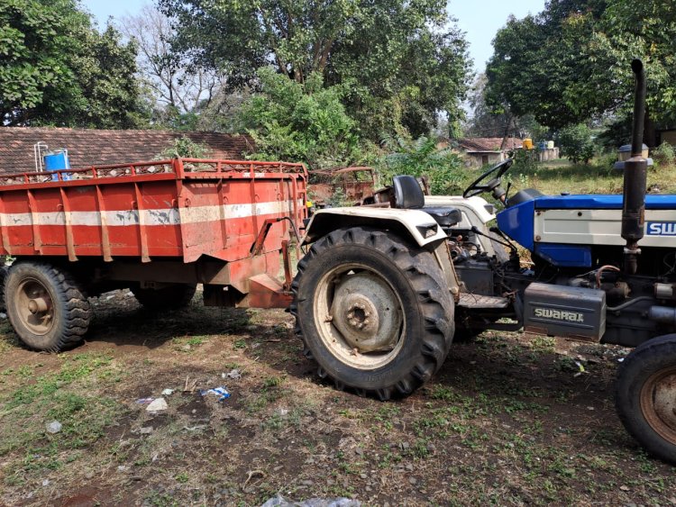 पोलिसांच्या रडारवर वाळू माफिया : अवैध गौण खनिज वाहतूक प्रकरणी तीन गुन्हे दाखल : तीन ट्रॅक्टर जप्त