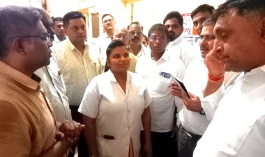 BREKING : रावेर ग्रामीण रुग्णालयाची आमदार अमोल जावळे यांच्याकडून झाडाझडती : पूर्वसूचना न देता गैरहजर कर्मचाऱ्यांना शोकॉज नोटीस बजावण्याच्या तहसीलदारांना सूचना