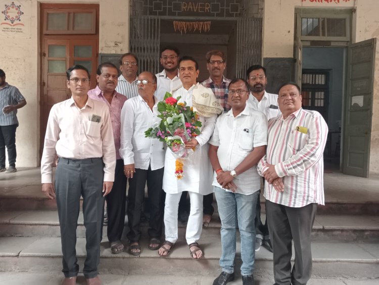 रावेर शिक्षण संवर्धक संघाच्या चेअरमनपदी शितल पाटील यांची बिनविरोध निवड