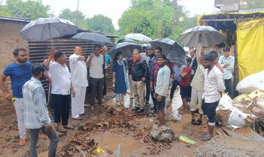 रावेर तालुक्यात अतिवृष्टीने 11 घरांची पडझड, 5 बकऱ्या ठार, 121 हेक्टरवरील पिकांचे नुकसान : नुकसानीचे पंचनामे करण्याच्या आमदार अमोल जावळे यांच्या प्रशासनाला सूचना