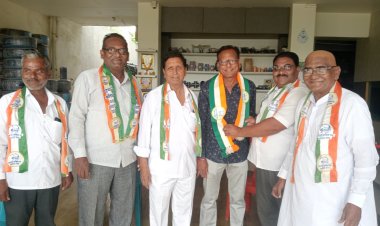 बाजार समितीचे संचालक पांडुरंग पाटील यांचा राष्ट्रवादी काँग्रेस (शरद पवार) गटात प्रवेश