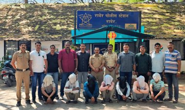 बऱ्हाणपूरच्या व्यापाऱ्याला लुटणारी टोळी  जेरबंद : 7 जणांना अटक