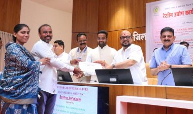 रेशीम शेतीतून शेतकरी ‘लखपती’ होऊ शकतो : पालकमंत्री गुलाबराव पाटील